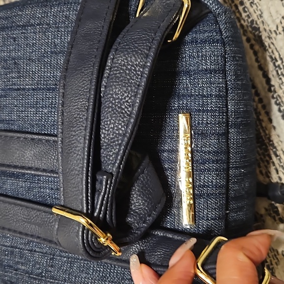 Steve Madden mini denim backpack - Picture 6 of 9